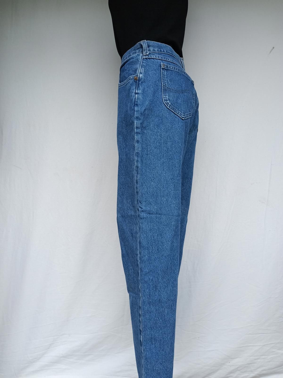 Designer Vintage High-Waisted Denim Jeans Size 32" / US 10 / IT 46 - 3 Thumbnail
