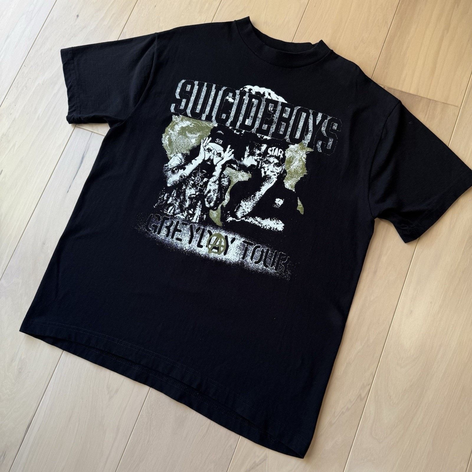 The Unbranded Brand G59 Records Suicide Boys Grey Day Shirt Large Black Tour Size US L / EU 52-54 / 3 - 7 Thumbnail