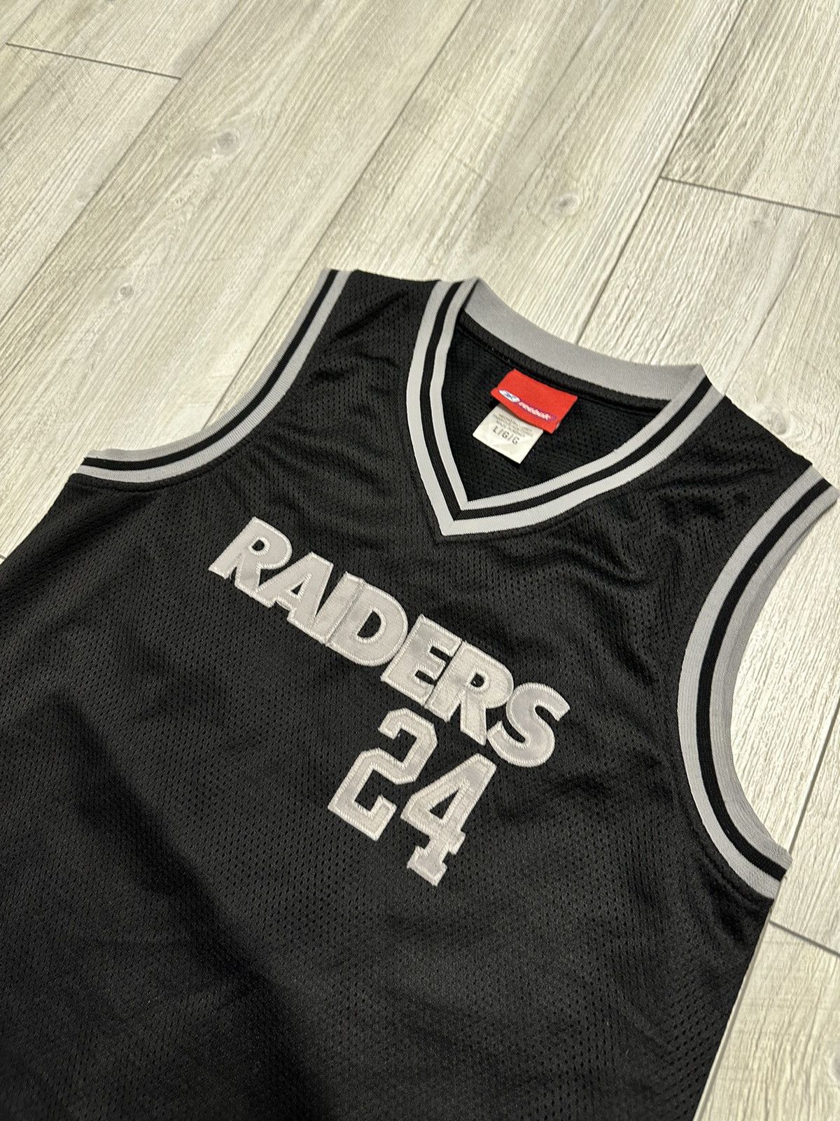 Reebok Reebok Women Las Vegas Raiders C WOODSON #24 Jersey Dress Size L / US 10 / IT 46 - 2 Thumbnail