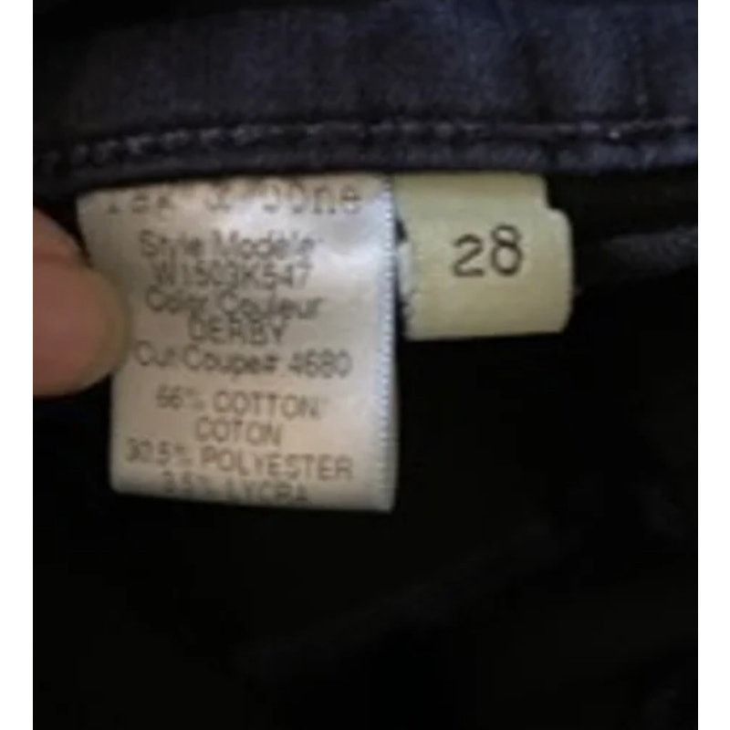 Rag & Bone Rag & Bone JEAN Dark Wash Legging Skinny Jeans 28 Size 28" / US 6 / IT 42 - 4 Thumbnail