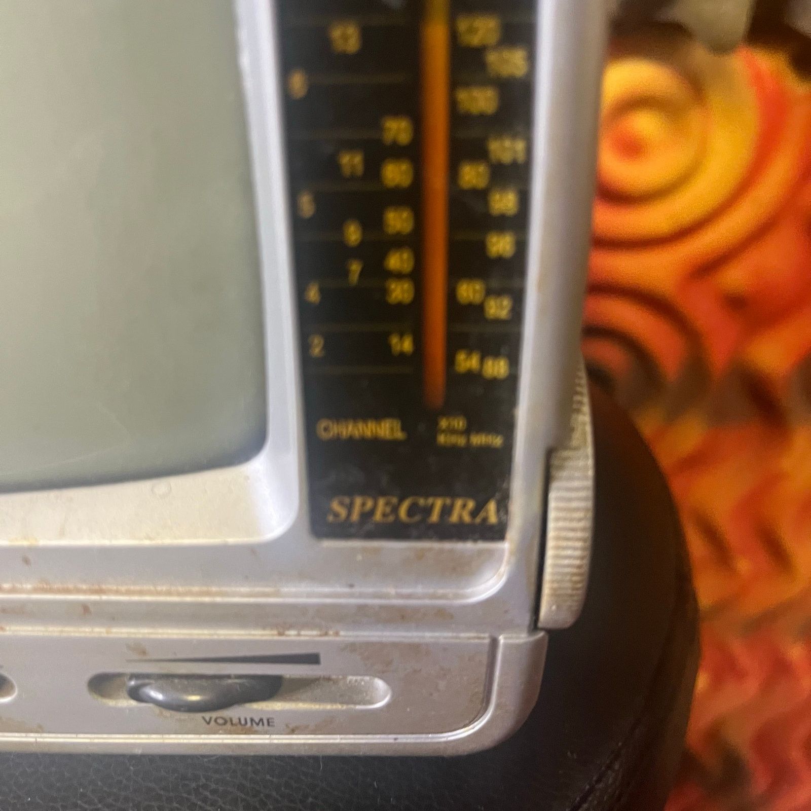 Other Spectra 5” Portable B&W Television TV Radio 52-Bw vintage Size ONE SIZE - 3 Thumbnail
