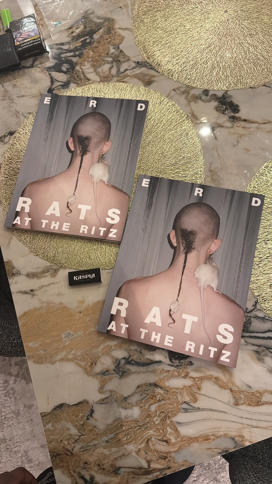 Enfants Riches Deprimes ERD RATS AT THE RITZ BOOK Size ONE SIZE - 1 Thumbnail