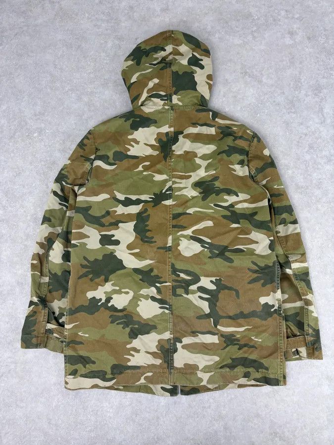 A.P.C. A.P.C. Khaki Camo Hooded Jacket Multi-Pocket Jacket Size US M / EU 48-50 / 2 - 5 Thumbnail