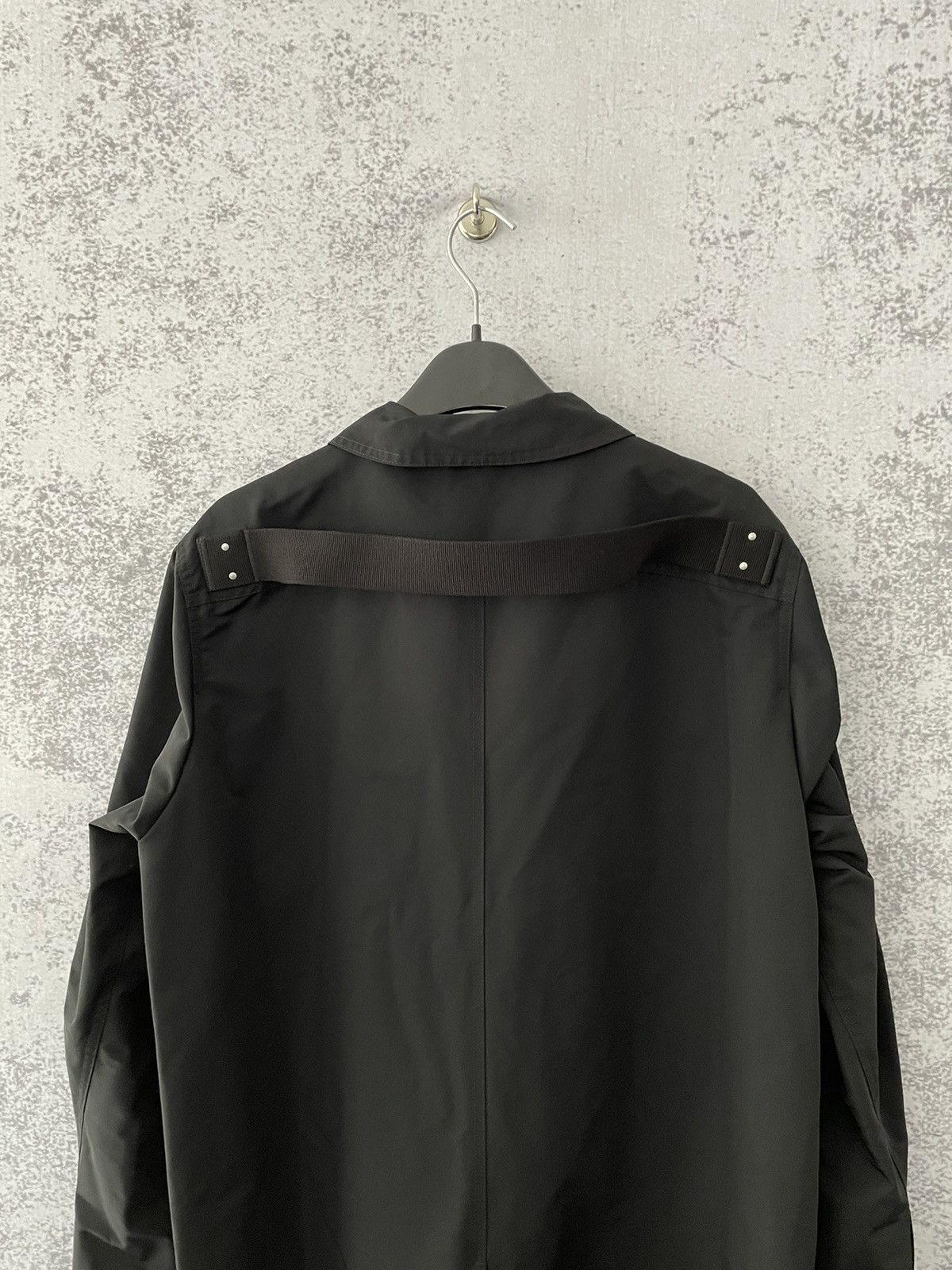 Rick Owens Black Tech Brad Coat SS25 Hollywood Size US M / EU 48-50 / 2 - 5 Thumbnail