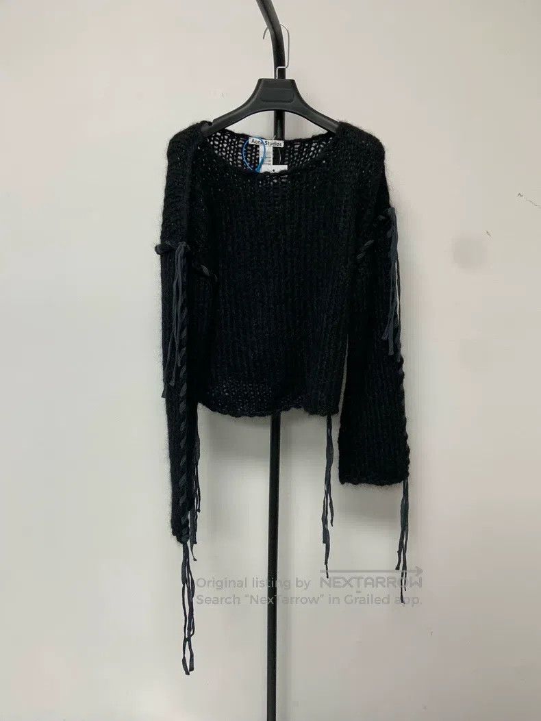 Acne Studios Acne Studios Casual Loose Fit Simple Long Sleeve Mohair Sw Size S / US 4 / IT 40 - 1 Thumbnail