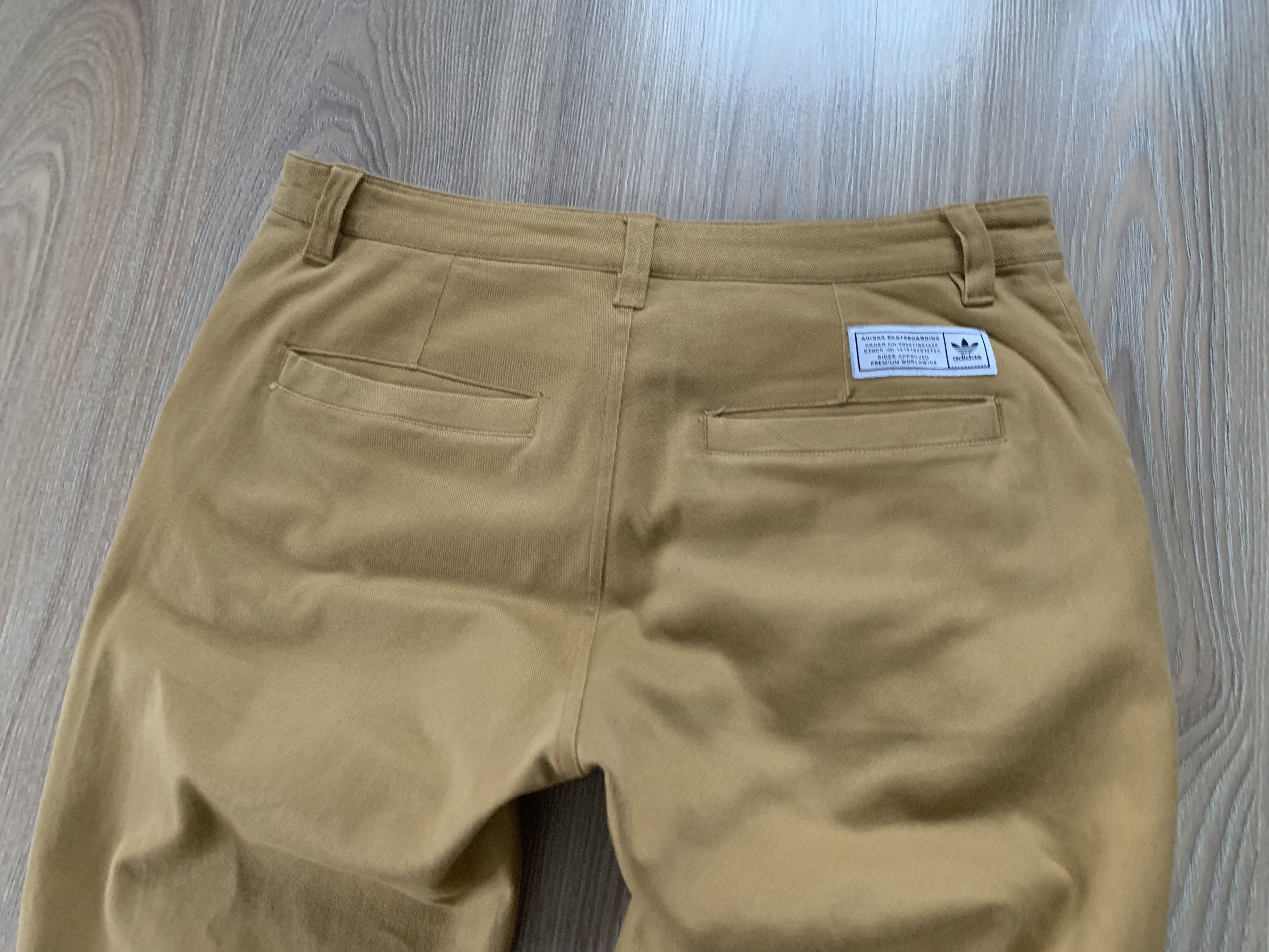 Adidas Adidas Skateboarding Men’s Beige Casual Pants Trousers Size US 31 - 7 Thumbnail