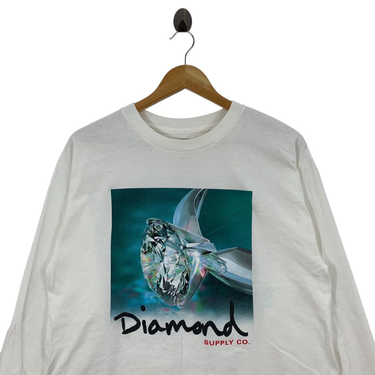 Diamond Supply Co. DIAMOND SUPPLY CO Get Something Clever A Diamong Tshirt Size US L / EU 52-54 / 3 - 2 Thumbnail