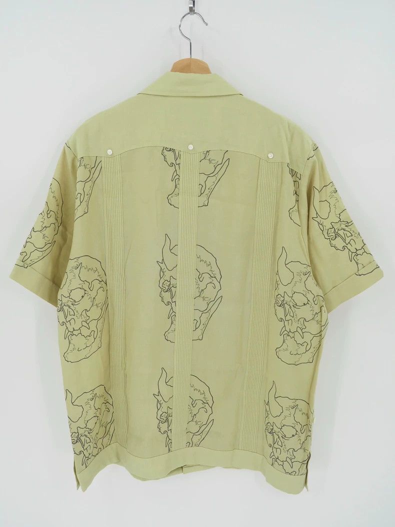 Wacko Maria Wacko Maria Olive green Cuban shirt 2503-Nextarrow Size US M / EU 48-50 / 2 - 2 Thumbnail