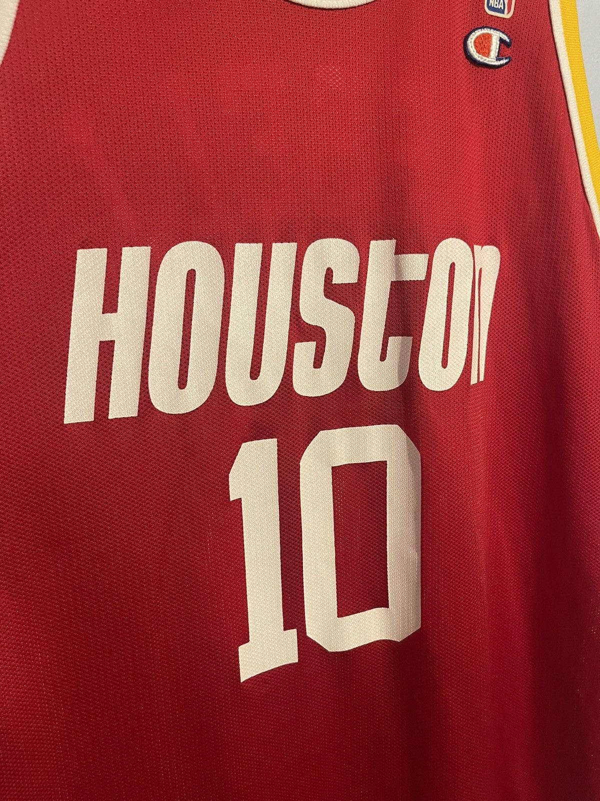 Champion × NBA × Vintage 90s Champion Sam Cassell Houston Rockets Jersey Size US XL / EU 56 / 4 - 5 Thumbnail