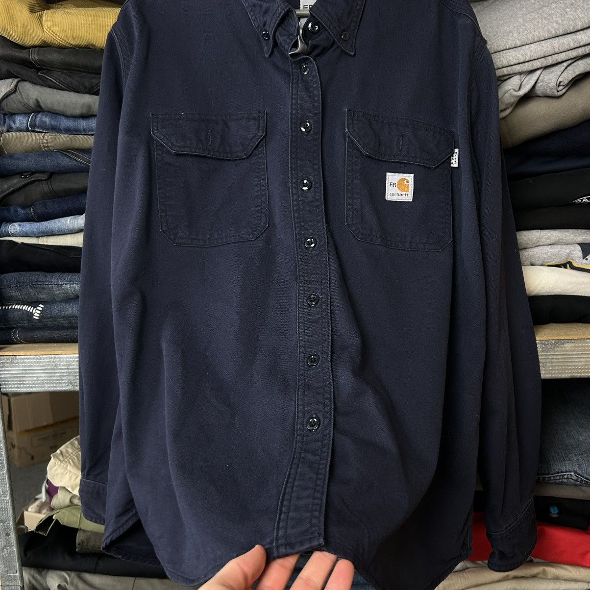 Carhartt Wip Vintage Carhartt Wip Patch Logo FR Streetwear y2k overshirt Size US XL / EU 56 / 4 - 7 Thumbnail