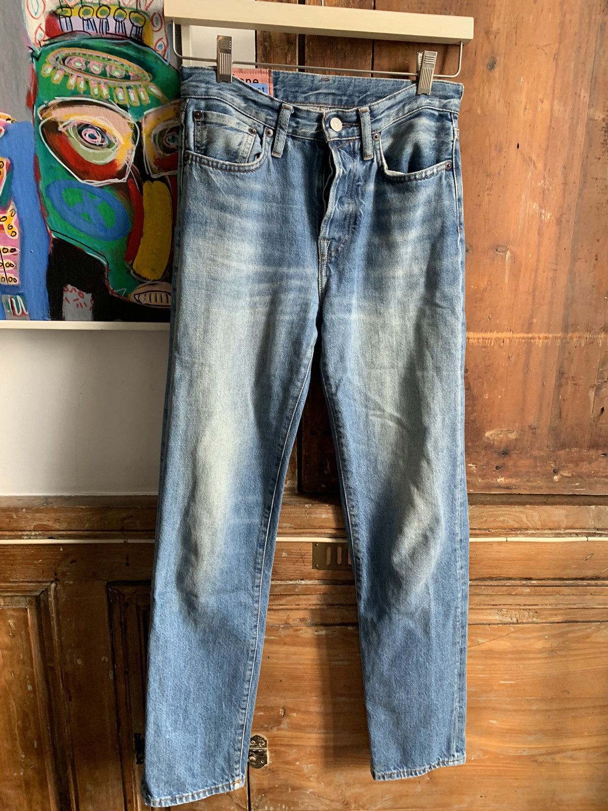 Acne Studios Trash Jeans | Grailed