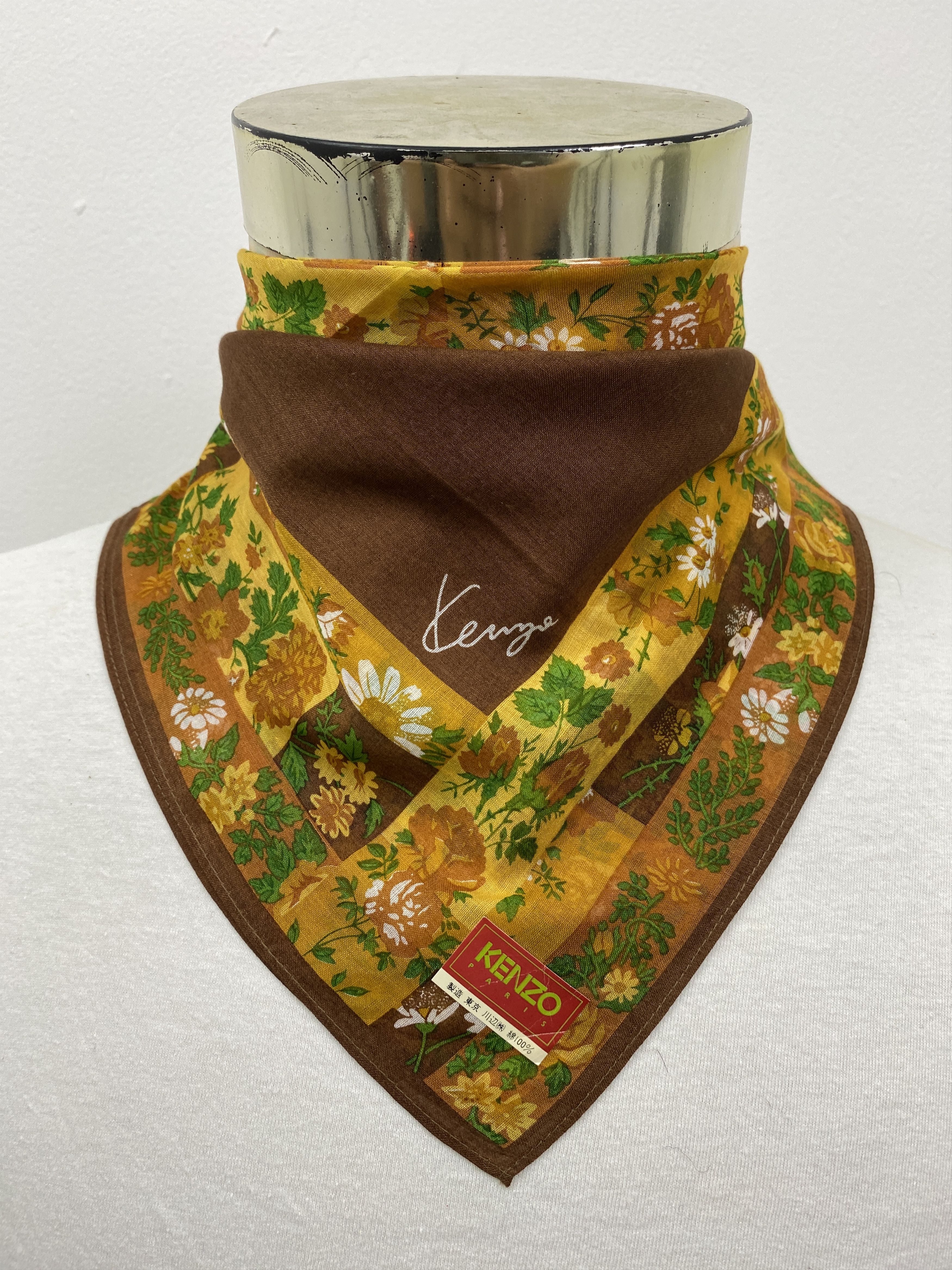 Kenzo Kenzo Handkerchief / Bandana / Neckerchief HKC0451 Size ONE SIZE - 2 Thumbnail