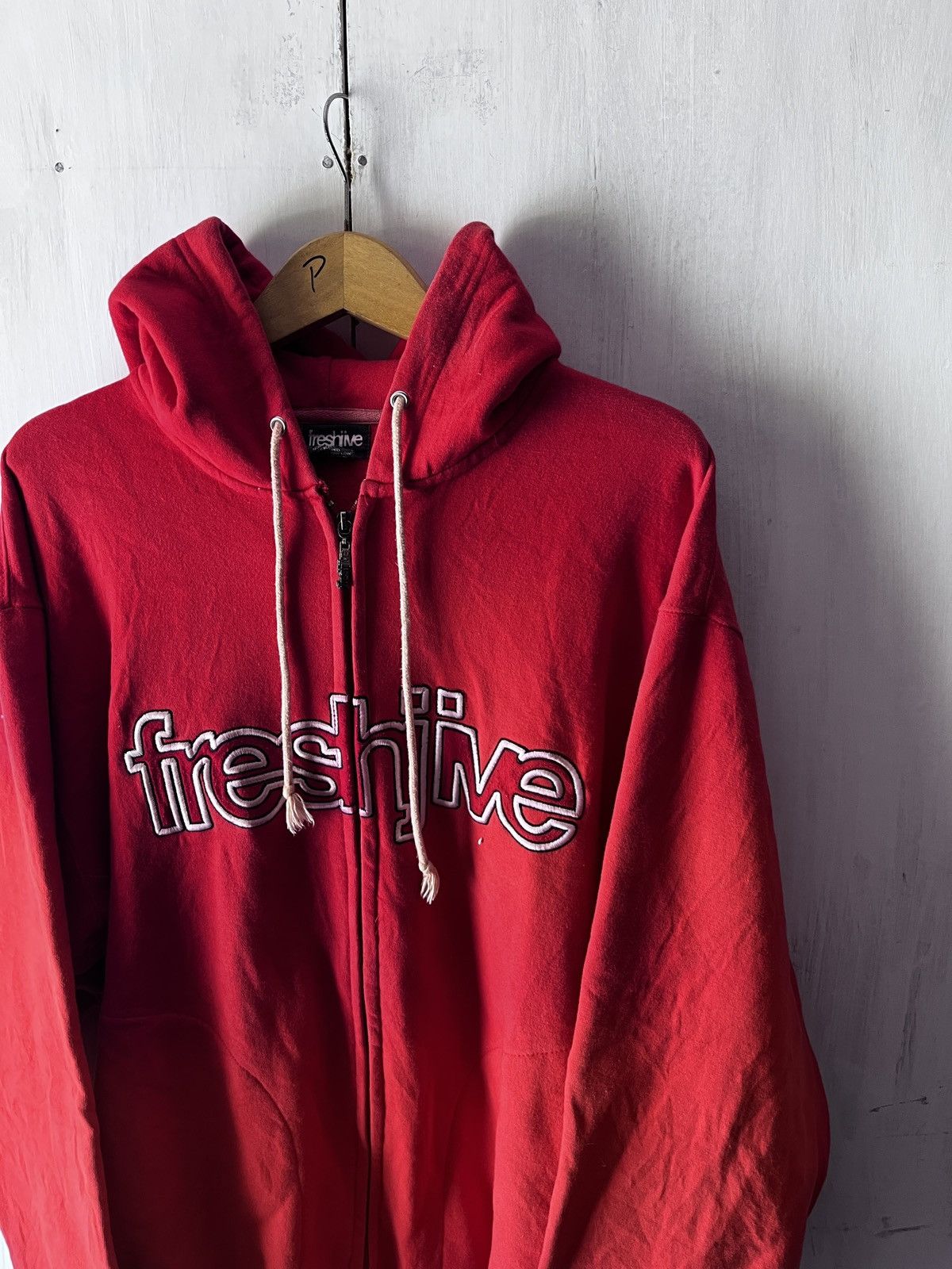Freshjive Vintage Freshjive OG Streetwear Ziphood Size US XL / EU 56 / 4 - 3 Thumbnail