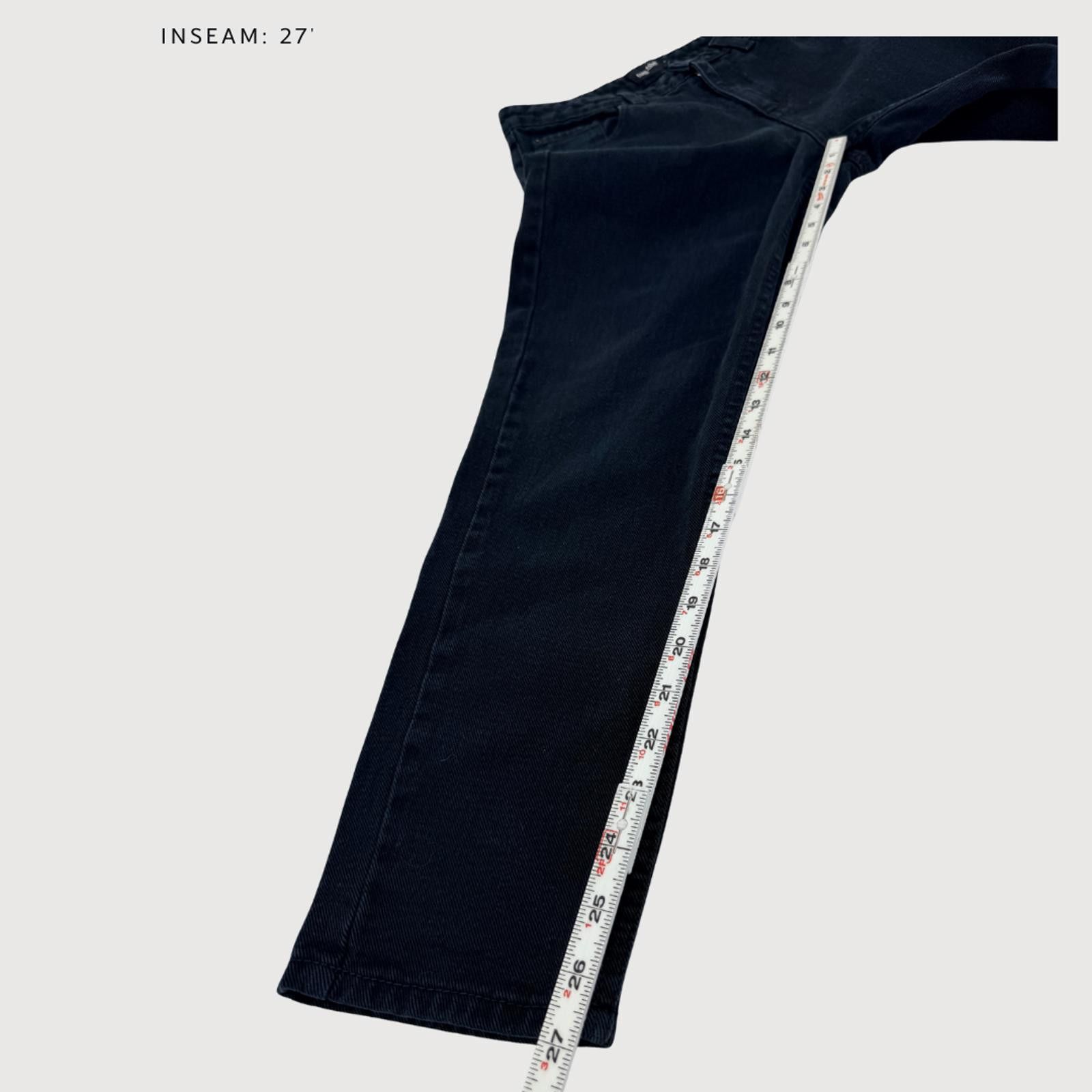 Frank & Oak Frank & Oak High Rise Slim Straight Jeans Black 28 Size 28" / US 6 / IT 42 - 8 Thumbnail
