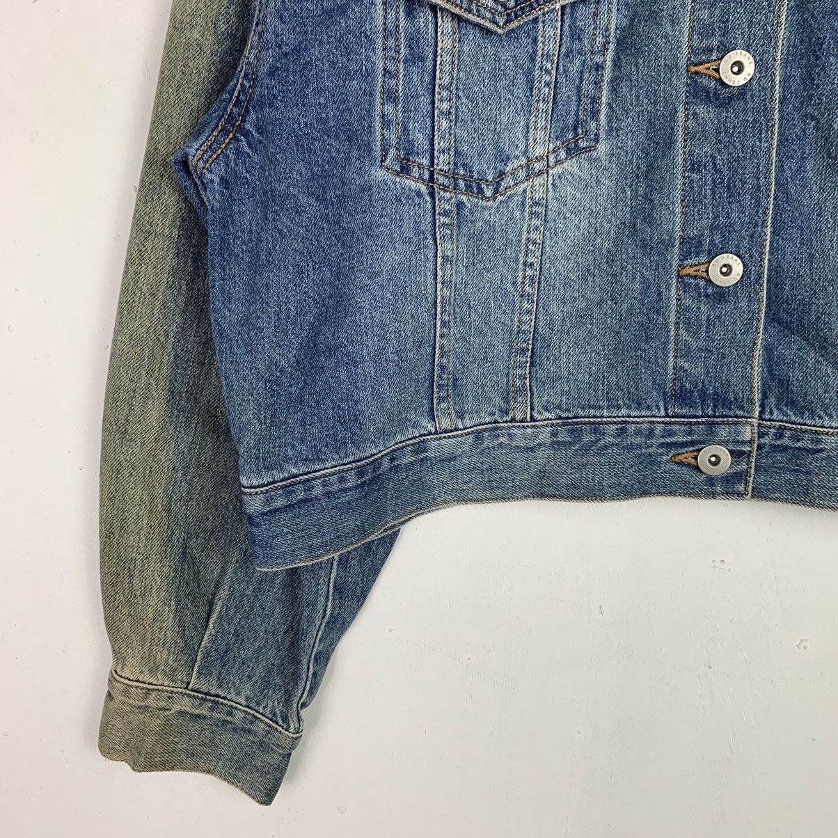 Uniqlo × Vintage Vintage Uniqlo Button Up Denim Jacket Size US XL / EU 56 / 4 - 6 Thumbnail