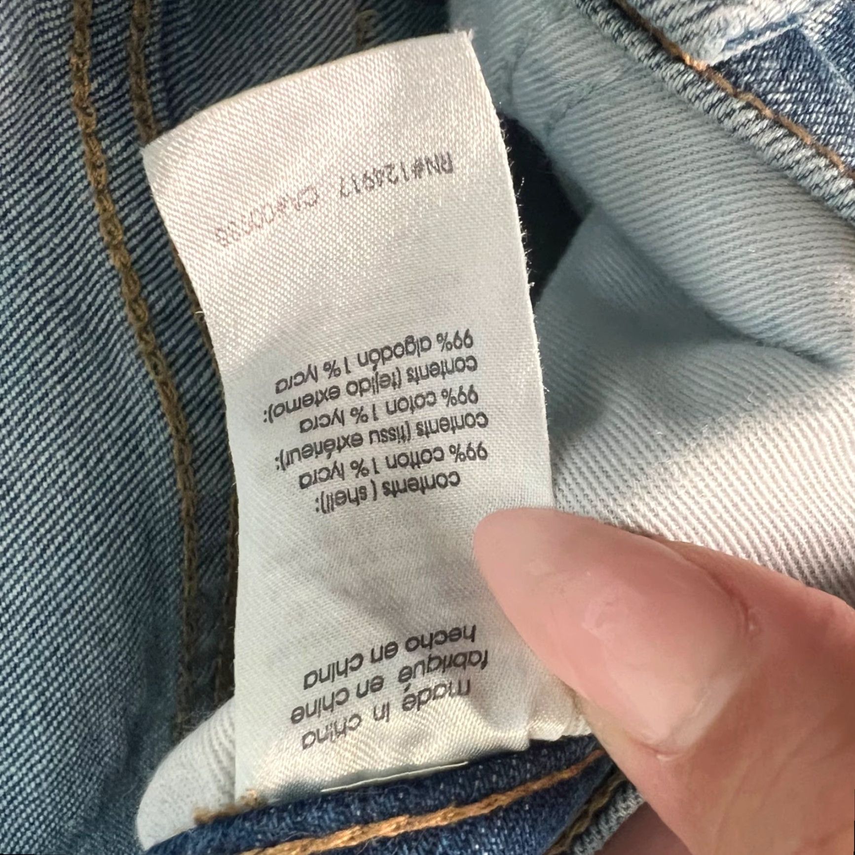 Vintage Weworewhat High-Waisted Skinny Denim Jeans Size 25 Women Adults 25 Blue Denim 5-Pocket Design Jeans Size 42" / US 20 - 4 Thumbnail