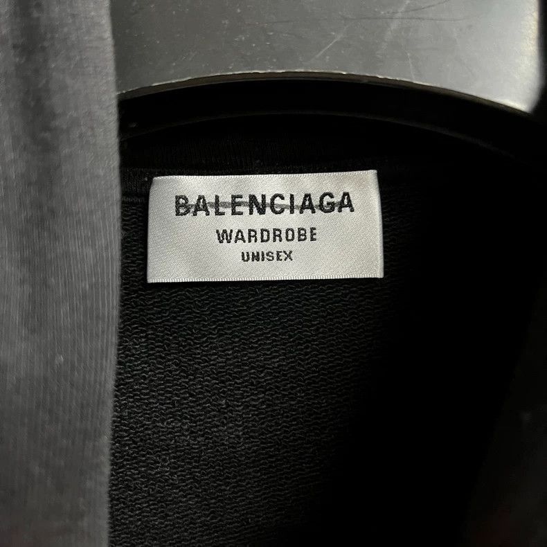 Balenciaga Balenciaga Black Logo Hoodie by Balenciaga-2506 Size US XS / EU 42 / 0 - 2 Thumbnail