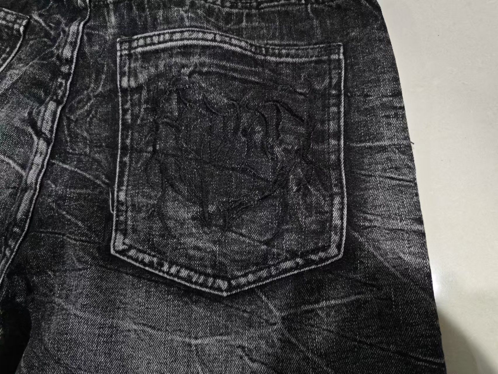 Designer × Japanese Brand Y2K Phantom Baggy Jean Size US 35 - 3 Thumbnail