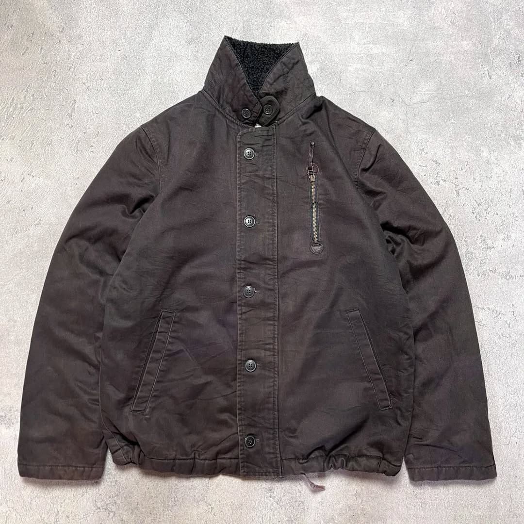 Japanese Brand Japanese brand global work sherpa deck jacket Size US M / EU 48-50 / 2 - 1 Thumbnail