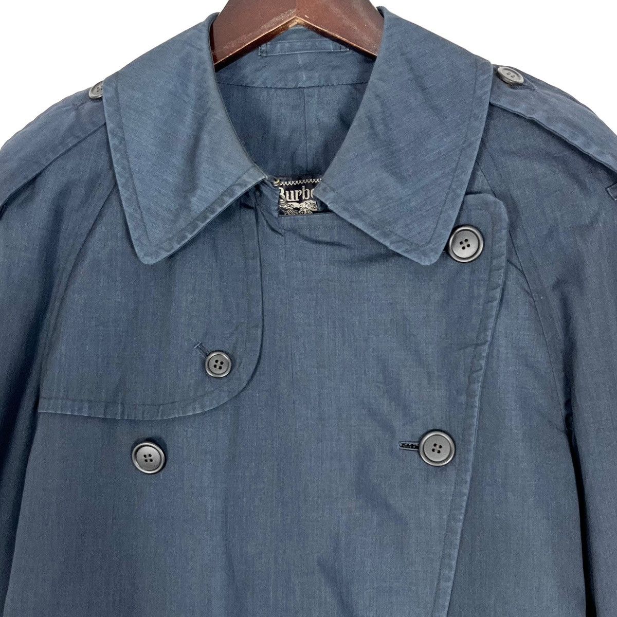 Burberry × Burberry Prorsum × Vintage Vintage 90’s Burberrys Nylon Trench Coat Size US M / EU 48-50 / 2 - 7 Thumbnail