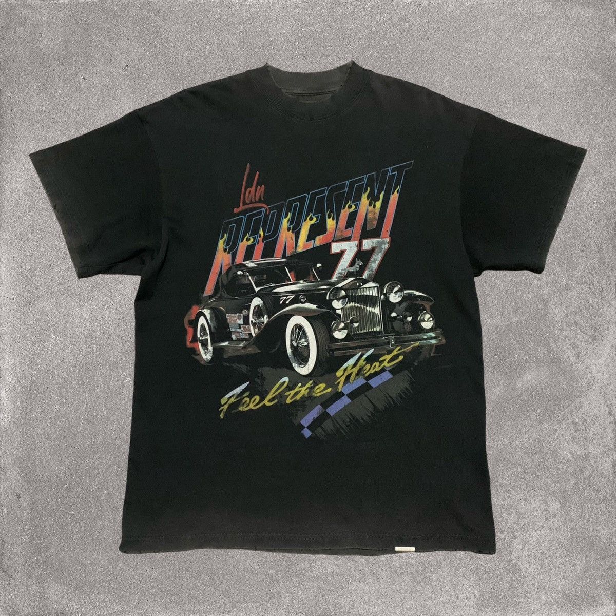 Represent Clo. Represent XS Feel The Heat Vintage Black Tee Size US XS / EU 42 / 0 - 1 Thumbnail