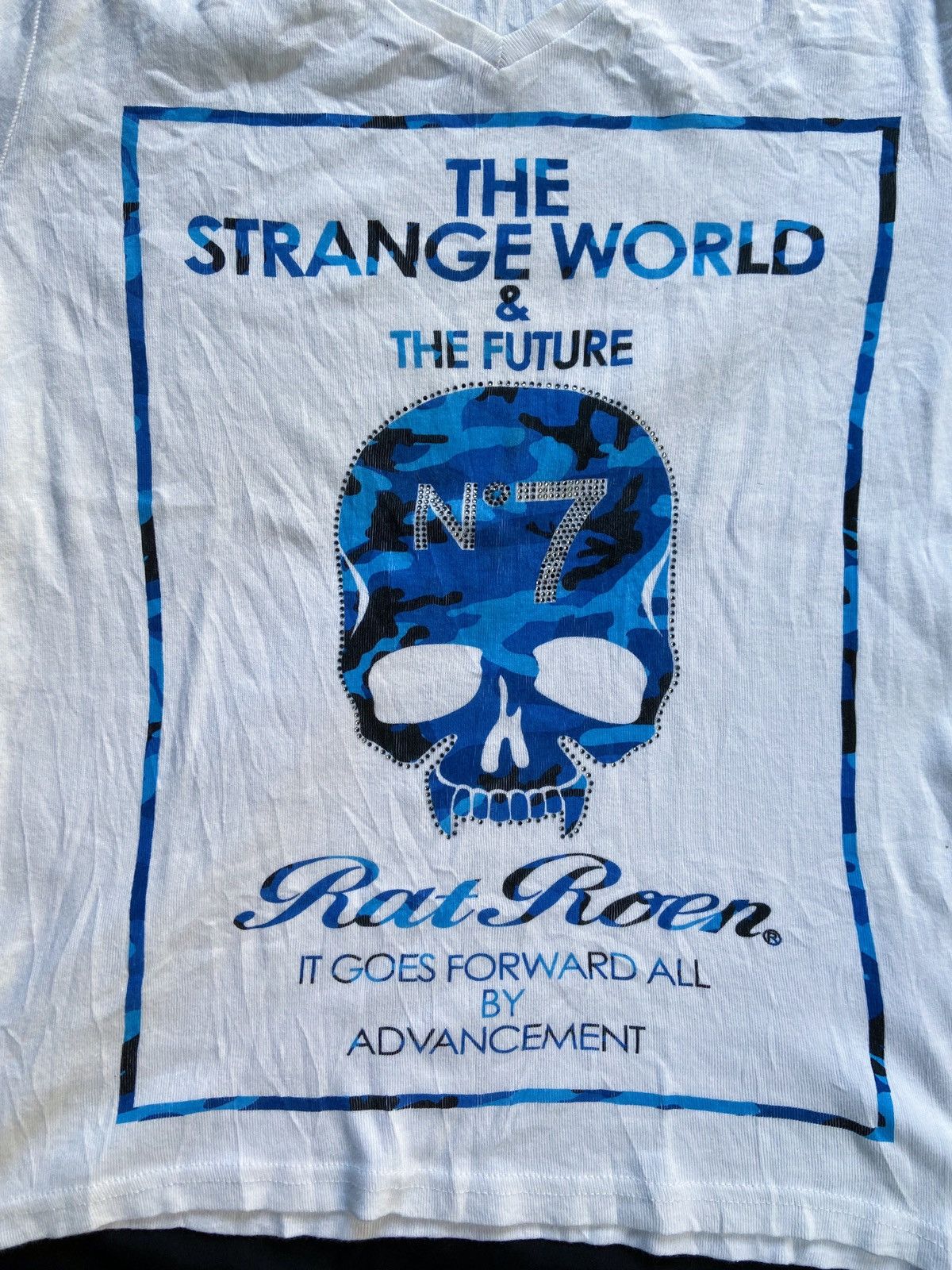 Roen ROEN THE STRANGE WORLD & THE FUTURE RAT ROEM TEE Size US M / EU 48-50 / 2 - 4 Thumbnail