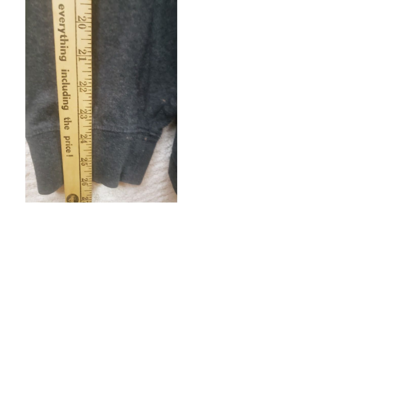 Lands' End Lands' End Men's Super-T Long Sleeve Crewneck T-Shirt 4XLT Charcoal Heathered Mens, 4XLT, Charcoal Heathered, T-Shirt, Crew Neck, Long Sleeve Size US XXL / EU 58 / 5 - 9 Thumbnail