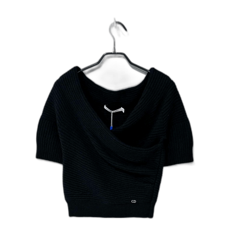 Dior CD Metal Knit Cashmere Sweater by Dior Size S / US 4 / IT 40 - 1 Thumbnail