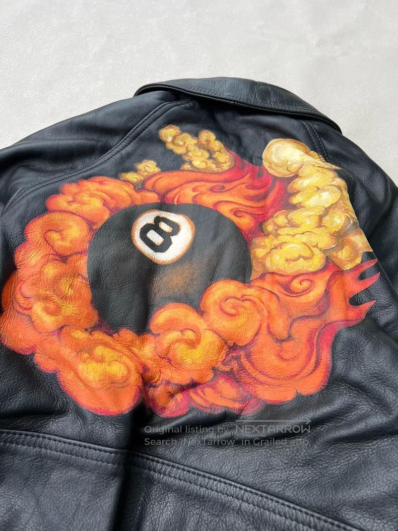 Schott Schott Co-branded cowhide jacket leather jacket black 8 gr Size US S / EU 44-46 / 1 - 7 Thumbnail