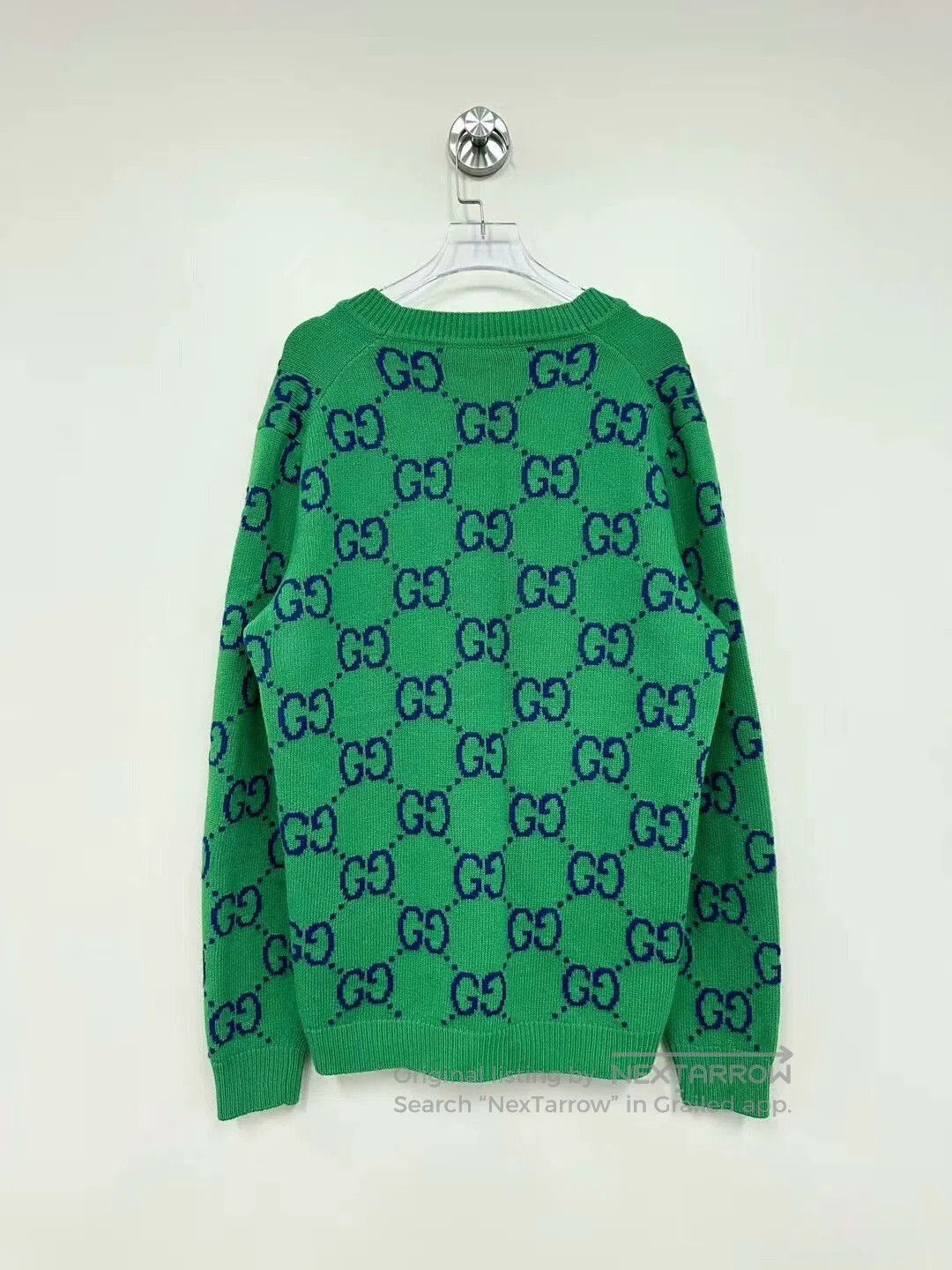 Gucci gucci green double g knit cardigan jacket. Size S / US 4 / IT 40 - 2 Thumbnail