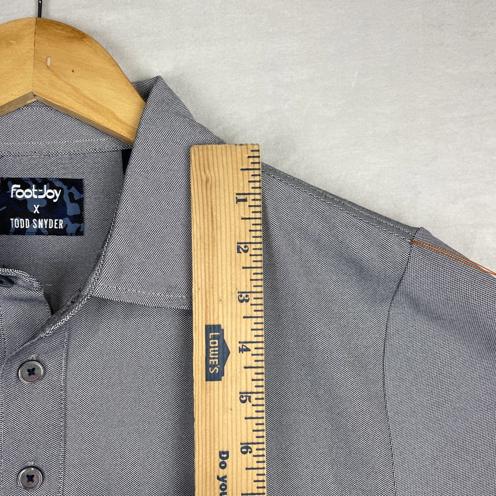 Footjoy FootJoy Todd Snyder Polo Shirt Mens XS Gray FJ Short Sleeve Pocket Collared Golf Brand Shirt Size US XS / EU 42 / 0 - 6 Thumbnail