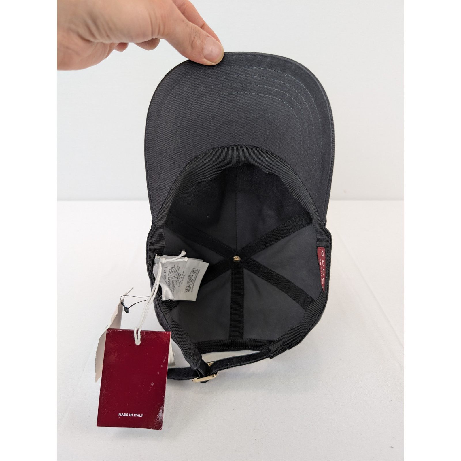 Gucci o1rshd1 Size: L / Granada Bio C/Ric Cap / Hat M Evere Black Size ONE SIZE - 9 Thumbnail