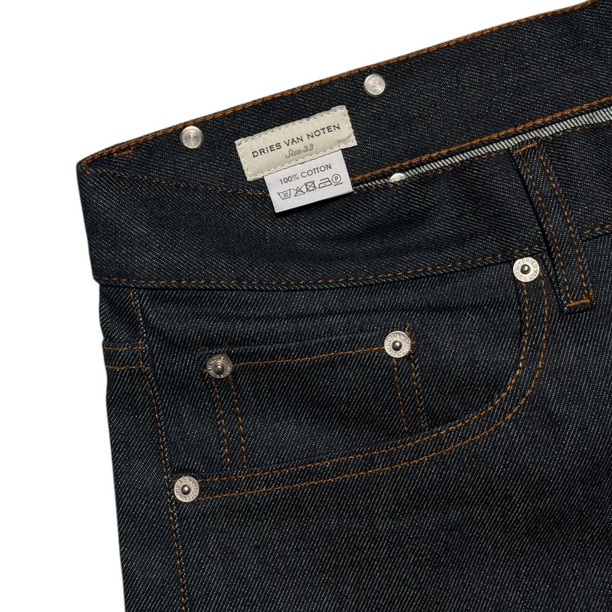 Dries Van Noten Classic raw denim Size US 33 - 2 Thumbnail