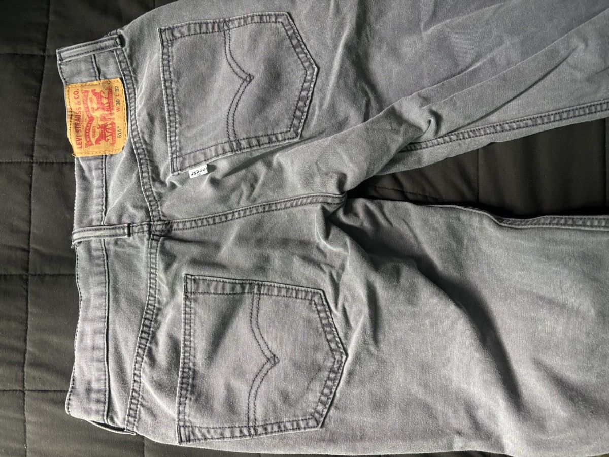 Levi's Levis Washed Grey Skinny Jeans Size US 31 - 3 Thumbnail