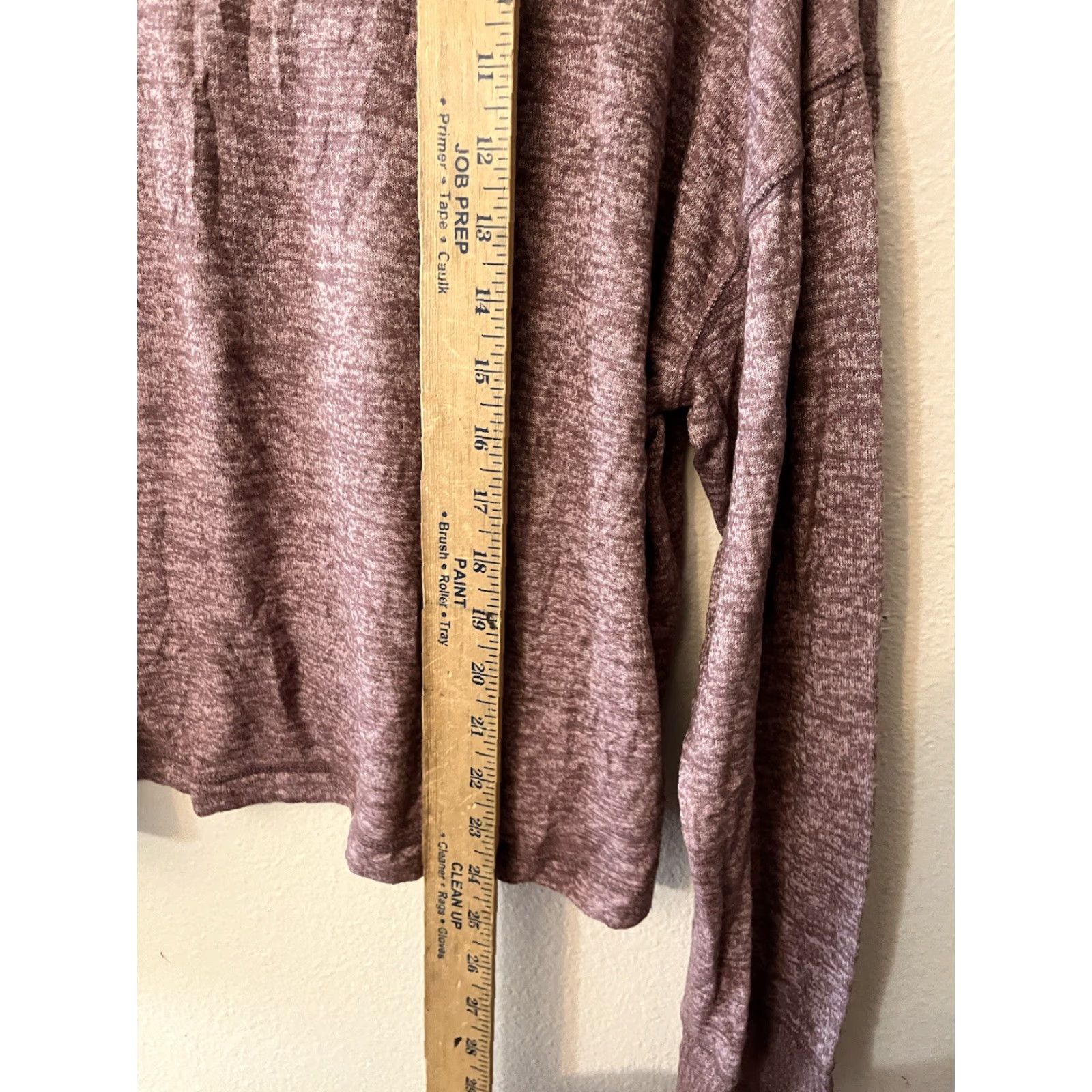 Gap Gap Women Polo Shirt Long Sleeve XL Purple Polyester Blend Cotton Size XL / US 12-14 / IT 48-50 - 5 Thumbnail