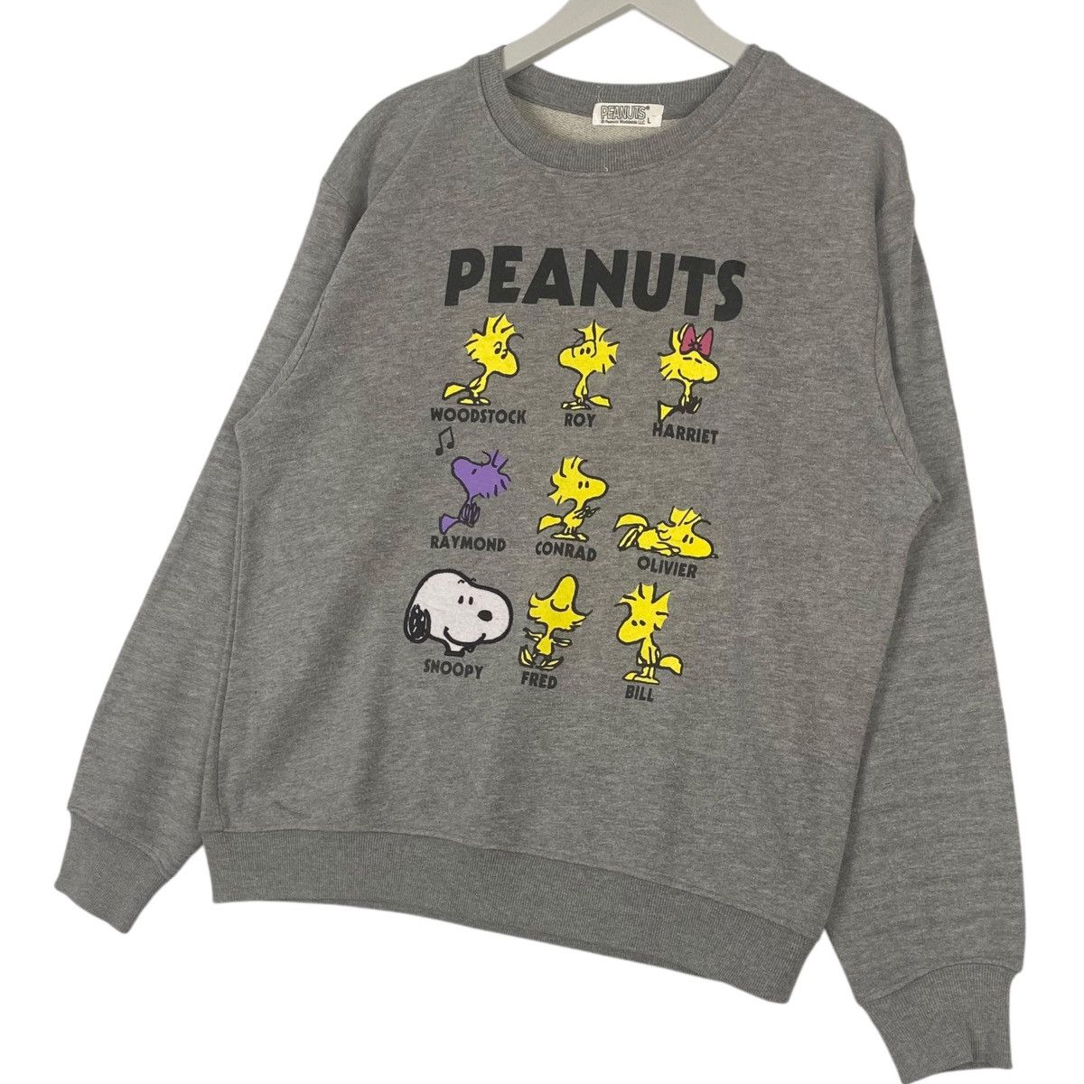 Snoop Dogg Vintage Peanuts Snoopy Uniqlo Crewneck Sweatshirt GraySize L Size L / US 10 / IT 46 - 2 Thumbnail