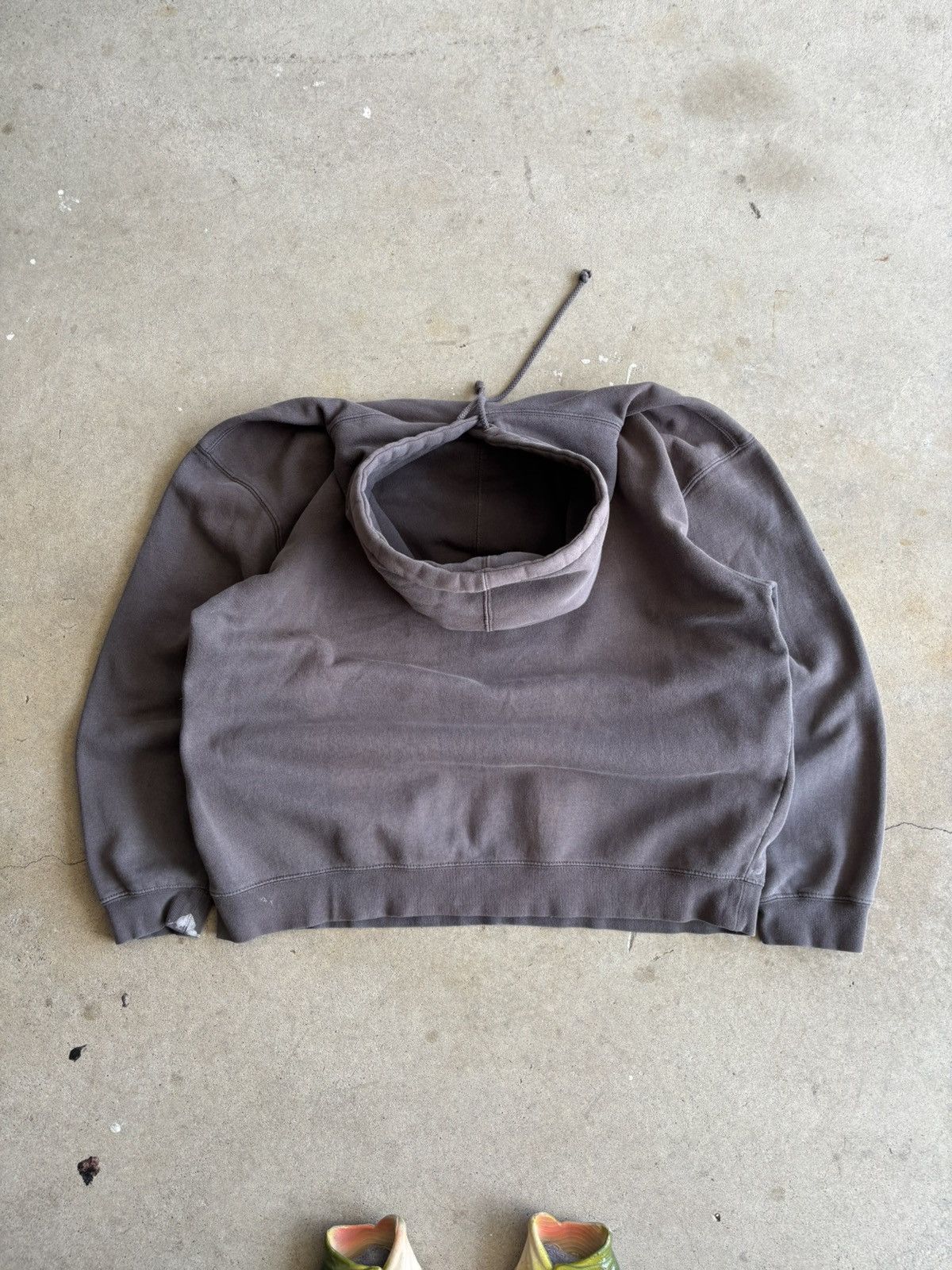 Other × Vintage Crazy 90s Phant Skateboards Boxy Grey Heavyweight Hoodie Size US L / EU 52-54 / 3 - 2 Thumbnail