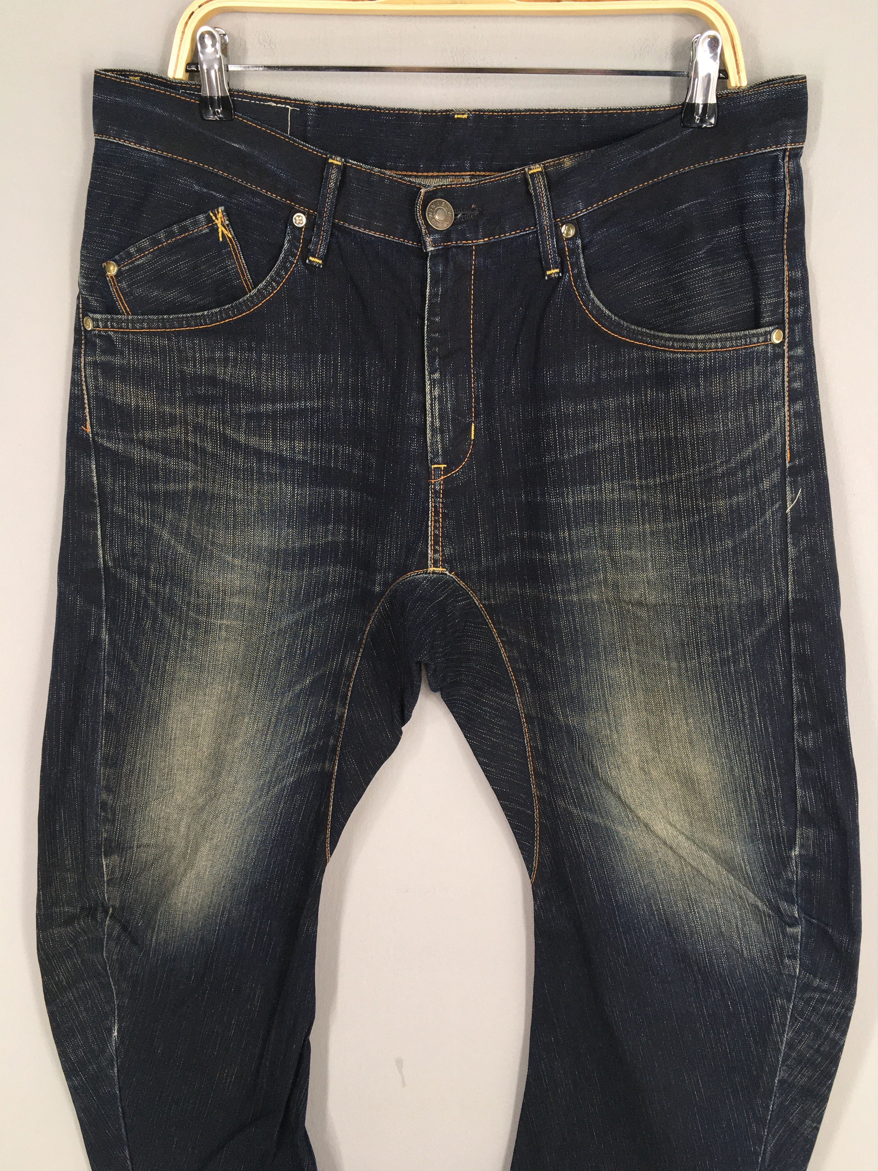 Edwin Size 35x30 Vintage Edwin XV-Function Twisted Leg Jeans S1728 Size US 35 - 2 Thumbnail