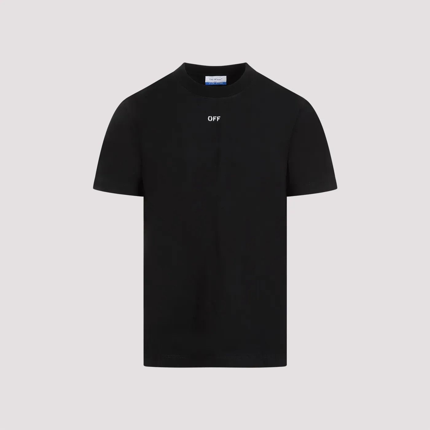 Off-White o1s22i1n1124 Roundneck T-Shirt in Black Size US L / EU 52-54 / 3 - 1 Thumbnail