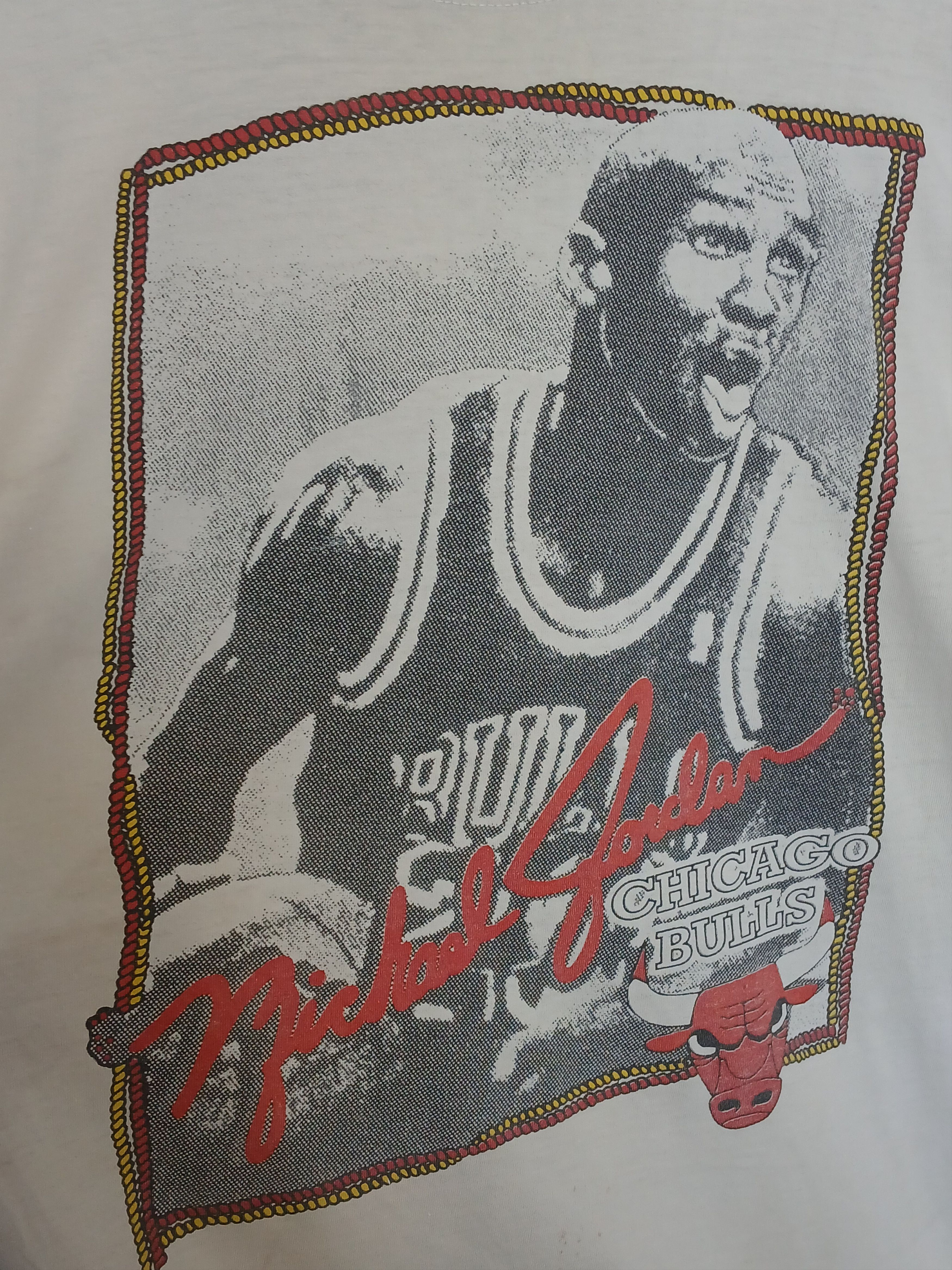 NBA Vintage NBA Chicago Bulls Jordan Basketball T-Shirt Size US M / EU 48-50 / 2 - 3 Thumbnail