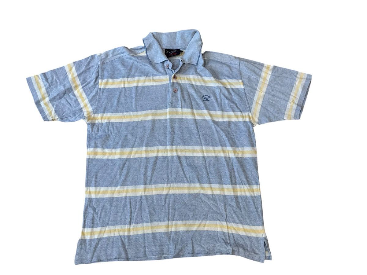 Paul & Shark Paul & Shark Yachting Sailing Striped Polo Shirt Large Size US L / EU 52-54 / 3 - 9 Thumbnail