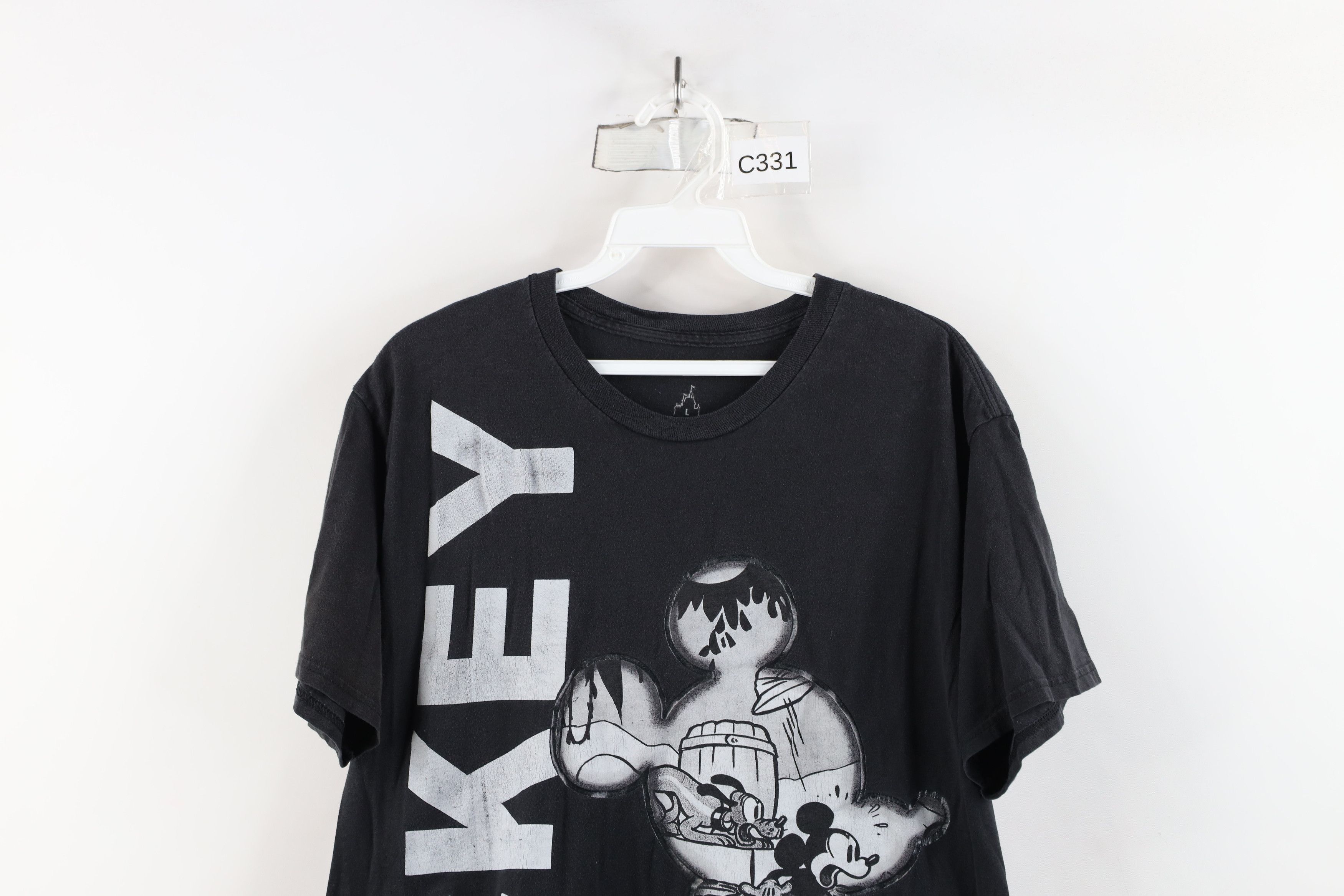 Disney × Vintage Vintage Y2K Disney Mickey Mouse Cartoon Strip T-Shirt Size US L / EU 52-54 / 3 - 2 Thumbnail