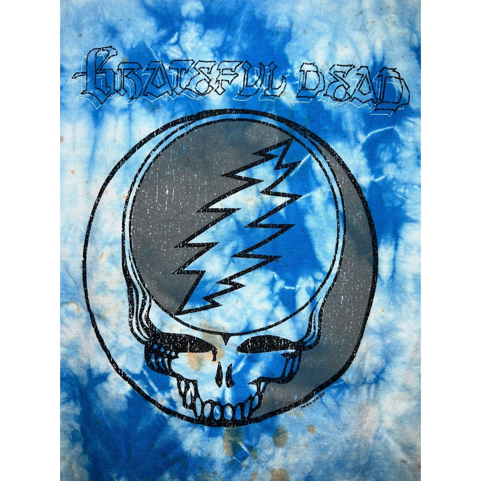 Gap Youth Grateful Dead Shirt Gap Kids Blue Tie Dye Tee XXL 2XL Size S / US 4 / IT 40 - 3 Thumbnail