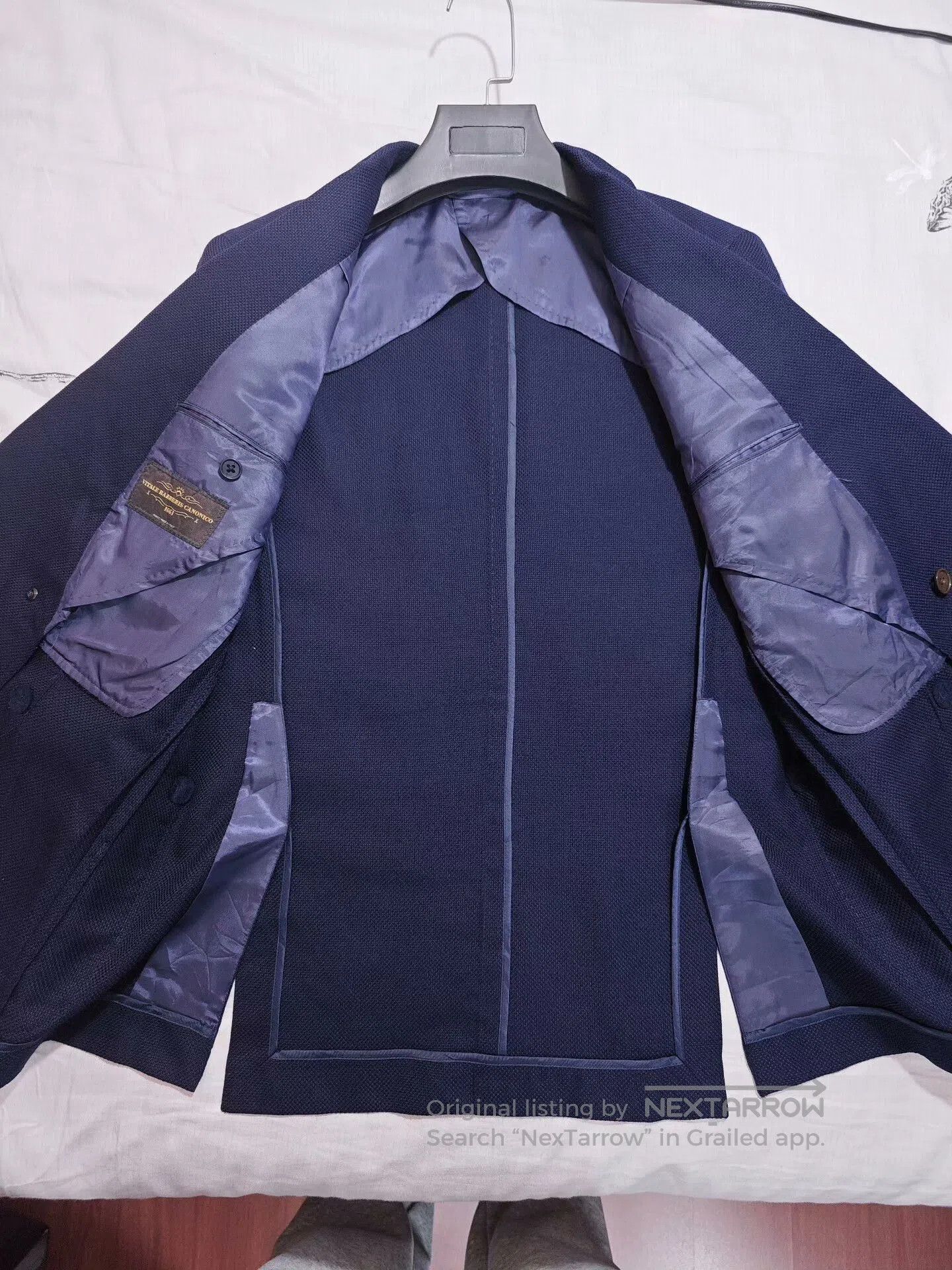 Japanese Brand Italian VBC Wool Blend Custom Suit. Size US S / EU 44-46 / 1 - 6 Thumbnail