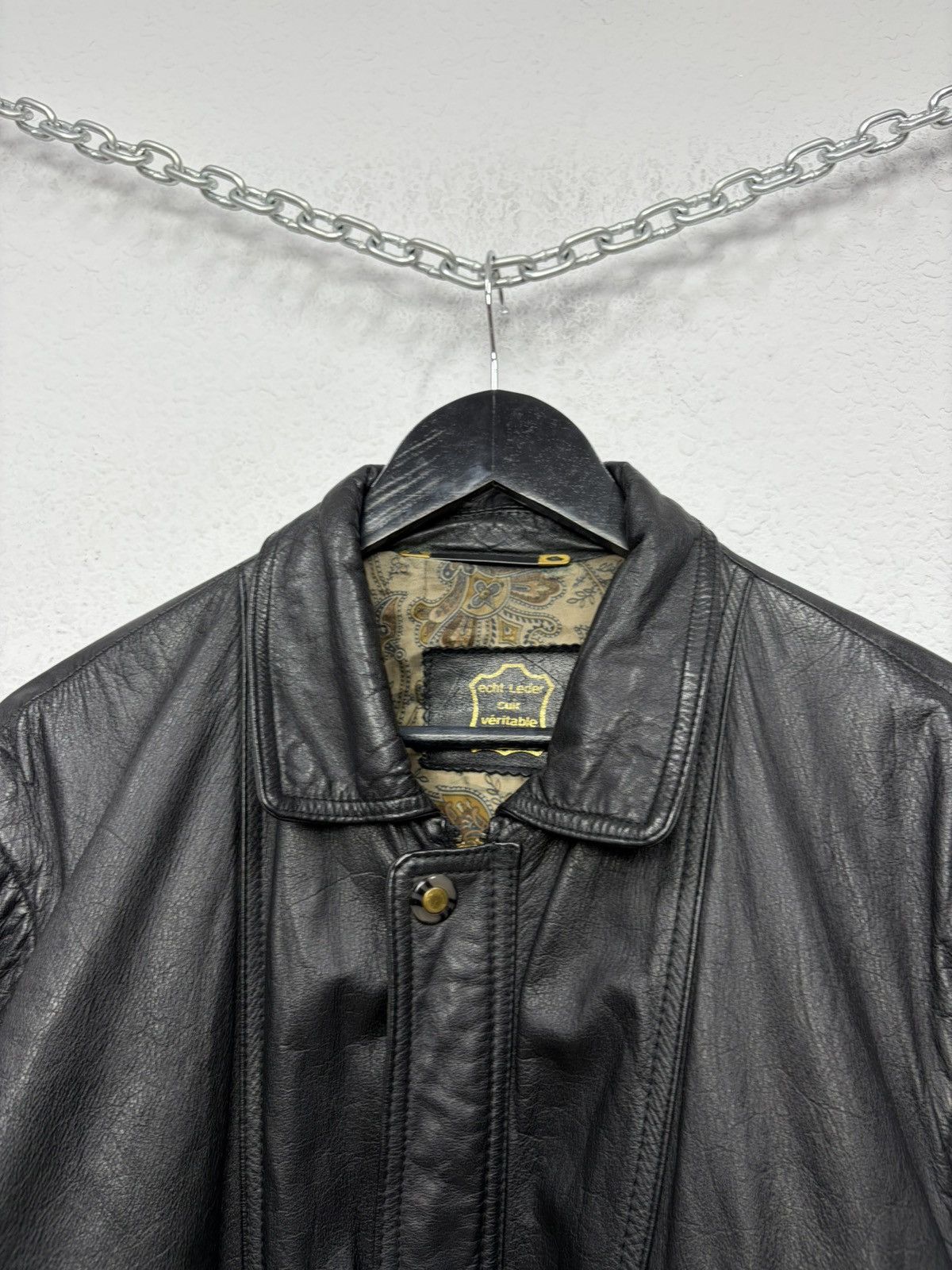 Harley Davidson VTG Rick Owens Hysteric Glamour Style Leather Fur Jacket 90s Size US L / EU 52-54 / 3 - 10 Thumbnail