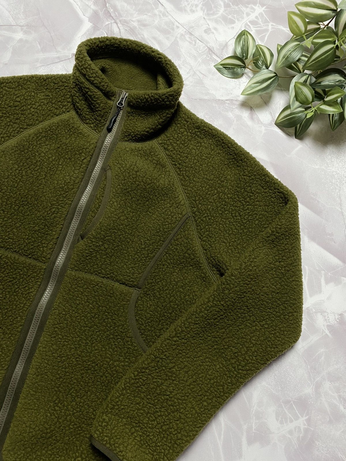 Japanese Brand × Snow Peak Snow Peak Thermal Boa Fleece Jacket Polartec Green Mens S Size US S / EU 44-46 / 1 - 2 Thumbnail