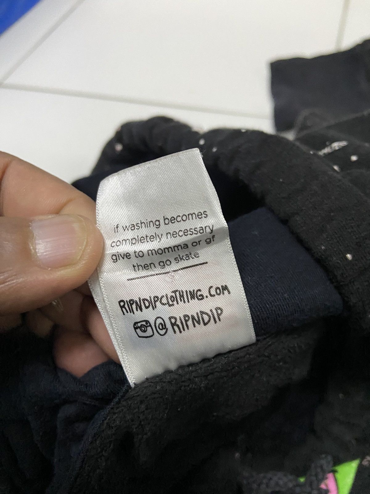 RIPNDIP RIPNDIP ALIEN GALAXY “WE OUT HERE” BLACK HOODIE Size US M / EU 48-50 / 2 - 9 Thumbnail