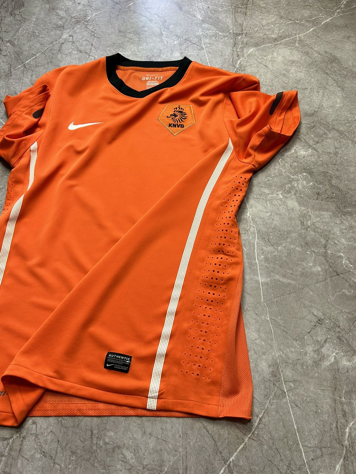 Nike × Vintage Nike Netherlands Embroidered Swoosh Dri Fit Soccer Jersey L Size US L / EU 52-54 / 3 - 2 Thumbnail