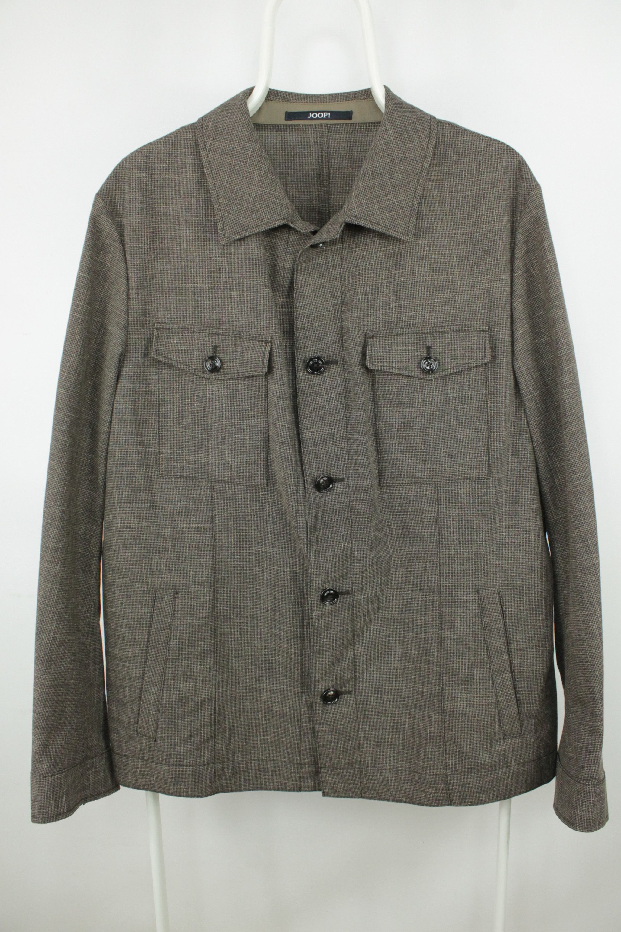Joop! JOOP! Wool Linen Blend Slim Fit Light Jacket Men's Size US M / EU 48-50 / 2 - 1 Thumbnail