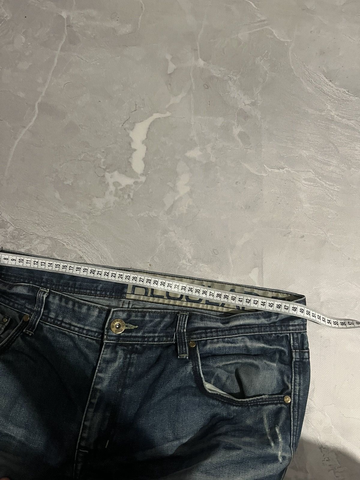 Vintage Vintage Baggy Damage Swag Jean — Streetwear Grunge Y2K 90 Size US 39 - 8 Thumbnail